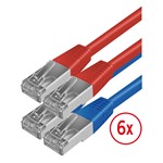 Elektrische toebehoren voor verlichtingsarmaturen Esylux CABLE-SET RJ45 5m TW x6
